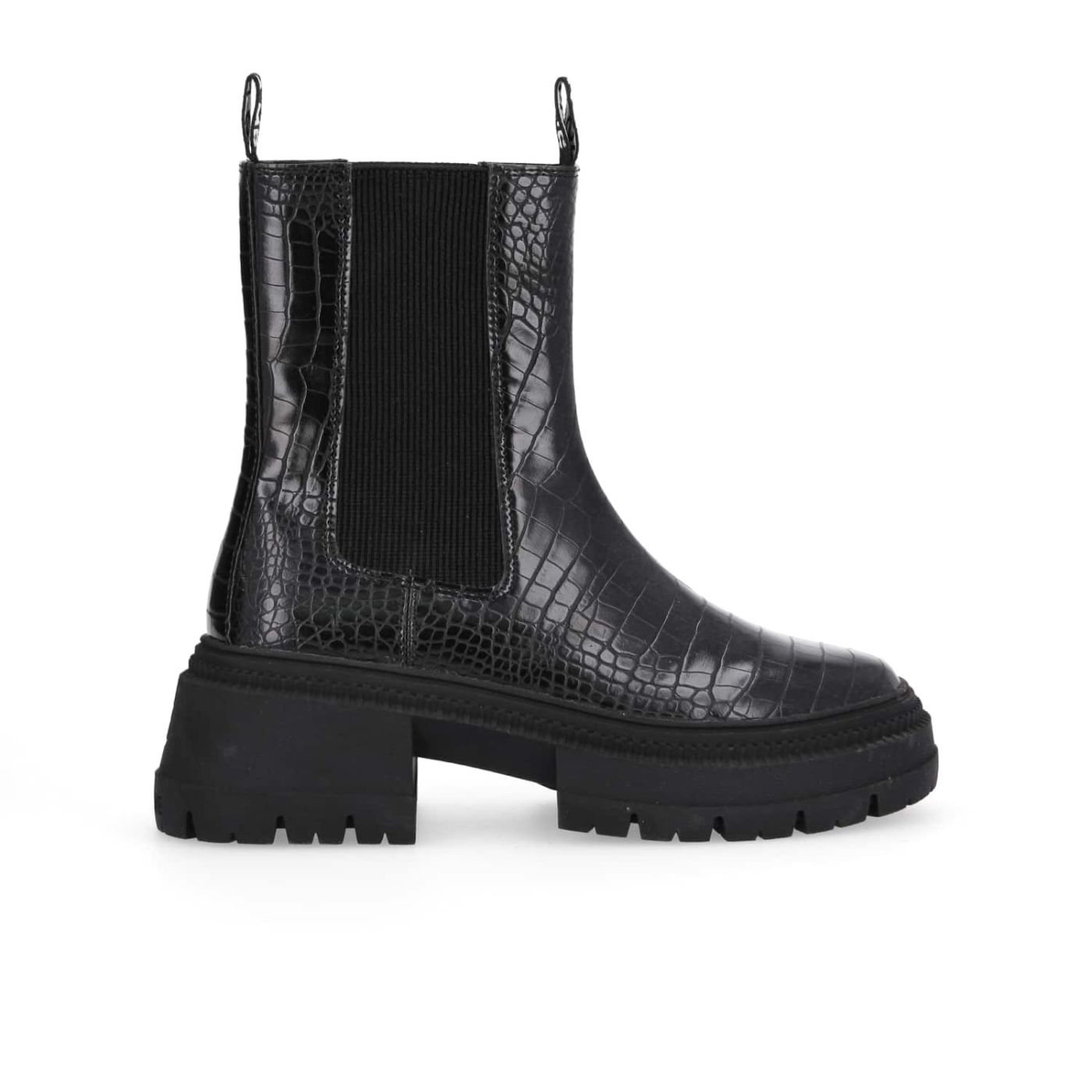 STRONG JODHPUR - PRINT CROCO - BLACK